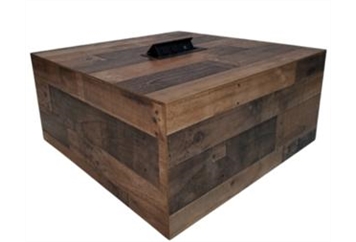 Wood Grain Charging Coffee Table in Naples, Marco Island, Ft. Myers