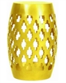 Yellow Moroccan End Table in Naples, Marco Island, Ft. Myers