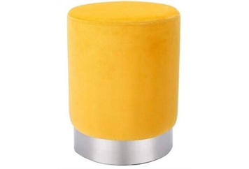 Yellow Ottoman in Naples, Marco Island, Ft. Myers