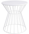 Wired End Table - White in Naples, Marco Island, Ft. Myers