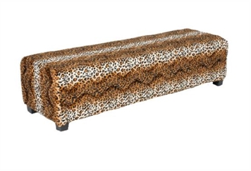 Minotti Bench - Leopard in Orlando