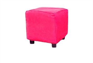 Minotti Cube Ottoman - Fuchsia in Orlando