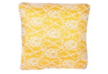 Pillow White and Yellow Design in Orlando