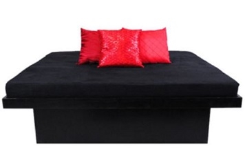 Lounge Bed - Black in Orlando