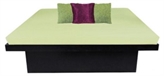 Lounge Bed - Black and Honeydew Green in Orlando