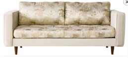 Melrose Sofa - Metallic in Orlando