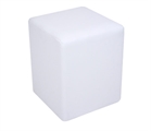 White Leather Cube in Orlando