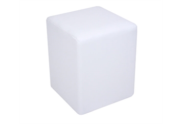 White Leather Cube in Orlando