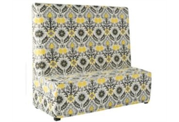 High Back Sofa - Madrid Print in Orlando