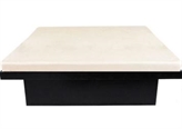 Lounge Bed - Black and Ivory in Orlando