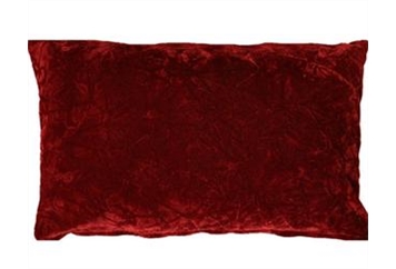 Pillow - Burgundy Crushed Velvet Accent in Orlando