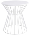 Wired End Table - White in Orlando