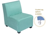 Minotti Sectional Chair - Turquoise in Miami, Ft. Lauderdale, Palm Beach