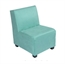 Minotti Sectional Chair - Turquoise in Miami, Ft. Lauderdale, Palm Beach