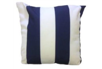 Pillow Blue and White Striped Pattern in Miami, Ft. Lauderdale, Palm Beach