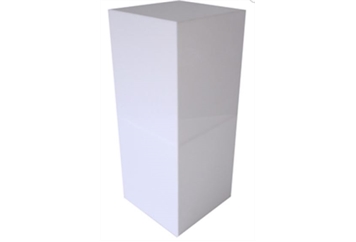 Acrylic Pedestal With Shelf in Miami, Ft. Lauderdale, Palm Beach