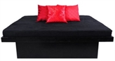 Lounge Bed - Black in Miami, Ft. Lauderdale, Palm Beach