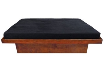 Lounge Bed - Mahogany and Black in Miami, Ft. Lauderdale, Palm Beach