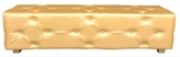 Tufted Gold Bench in Miami, Ft. Lauderdale, Palm Beach