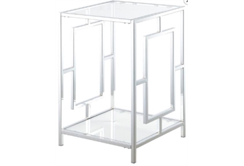 Deco Chrome End Table in Miami, Ft. Lauderdale, Palm Beach