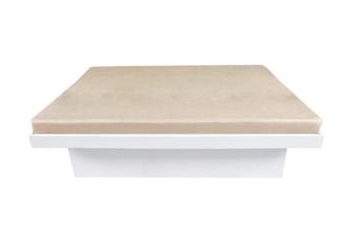 Lounge Bed - White and Cappuccino in Miami, Ft. Lauderdale, Palm Beach