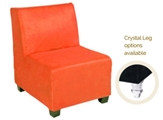 Minotti Sectional Chair - Pumpkin in Tampa, St Petersburg