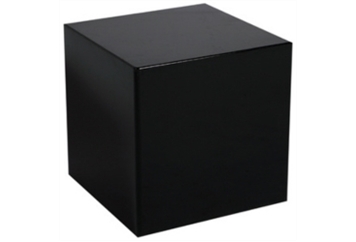 Acrylic End Table - Black in Miami, Ft. Lauderdale, Palm Beach