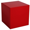 Acrylic End Table - Red in Miami, Ft. Lauderdale, Palm Beach