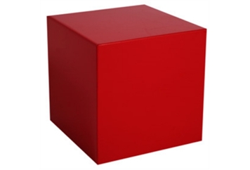 Acrylic End Table - Red in Miami, Ft. Lauderdale, Palm Beach