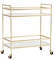 Bar Cart - Gold in Miami, Ft. Lauderdale, Palm Beach