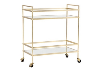 Bar Cart - Gold in Miami, Ft. Lauderdale, Palm Beach