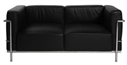 Castillian Stiletto Black Loveseat in Miami, Ft. Lauderdale, Palm Beach