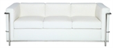 Castillian Stiletto White Sofa in Miami, Ft. Lauderdale, Palm Beach