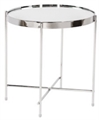 Coin End Table - Chrome in Miami, Ft. Lauderdale, Palm Beach