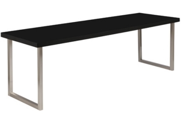 Conference Meeting Table - Black in Miami, Ft. Lauderdale, Palm Beach