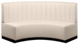 Curved Sofa - Off White in Miami, Ft. Lauderdale, Palm Beach