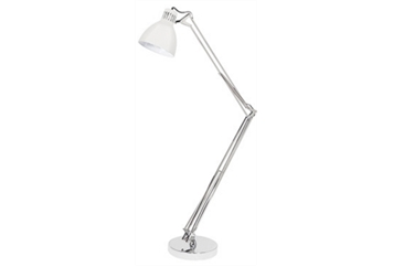 Floor Lamp Silver Jointed in Miami, Ft. Lauderdale, Palm Beach