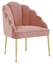 Forum Velvet Chair - Blush in Miami, Ft. Lauderdale, Palm Beach