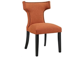 Hour Glass Dining Chair - Orange in Miami, Ft. Lauderdale, Palm Beach