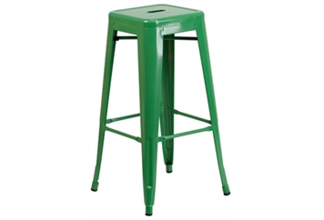 Marais Metal Barstool - Green in Miami, Ft. Lauderdale, Palm Beach