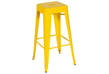 Marais Metal Barstool - Yellow in Miami, Ft. Lauderdale, Palm Beach