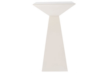 Pyramid Highboy Table - White in Miami, Ft. Lauderdale, Palm Beach