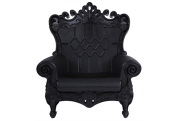 Queen of Love Chair - Black in Miami, Ft. Lauderdale, Palm Beach