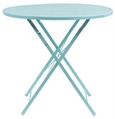 Retro Cafe Table - Teal in Miami, Ft. Lauderdale, Palm Beach