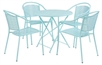 Retro Cafe Table - Teal in Miami, Ft. Lauderdale, Palm Beach