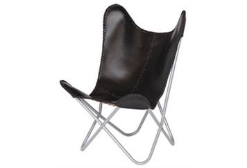 Tackshop Butterfly Chair - Black in Miami, Ft. Lauderdale, Palm Beach