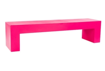 Vignellini Bench - Pink in Miami, Ft. Lauderdale, Palm Beach