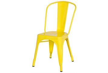 Marais Metal Chair - Yellow in Orlando