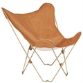 Tackshop Butterfly Chair - Brown in Orlando