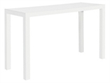 Parson Highboy Table Large 5ft - White in Orlando